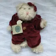 NWT Boyds Bears Lindsey Pussytoes 12" Jointed Weighted Cat Plush 1995 NEW