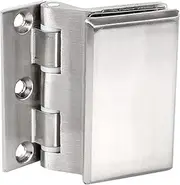 Folding Butt Hinges,Folding Steel Hinge Repair Plate Hinges,Concealed Hinge,T-Hinge Heavy,door hinges, Stainless Steel Glass Door Hinge,Partition Office Bathroom Glass Door Hinge,Glass Window Clip Sli