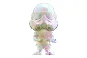 Star Wars Stormtrooper Pearlescent Trooper Cosbaby Hot Toys Action Figure Toy