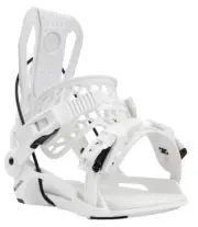 2025 Nidecker FLOW Fenix Fusion White Snowboard Bindings NEW XL (11-14)