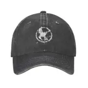 The Hunger Games Mocking Jay Baseball Caps Movie Travel Hats Washed hat dad cap
