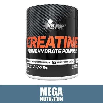 Olimp Nutrition Creatine Monohydrate Powder 250g Boost Strength & Energy Supply