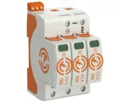 OBO Bettermann SURGE DEV V20 TYPE 2 3P 40KA + SENSOR V20-3-FS-280 x 1 /EACH