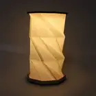 Bedside Table Lamp Rotating Folding Table Light Stepless Dimming 700mAh For