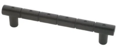 (5 Pack) 3-3/4 inch Ring & Dot Pull Dark Oil Rubbed Bronze