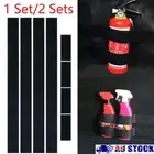 Kit Black Fire Extinguisher Holder Bandage Tape Magic Buckle Car Trunk Bag