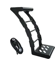 Tire Step - Adjustable Suv Ladder Step | Wheel Tailgate Ladder For Car | Tire Steps For Pickup Truck | Steel Wheel Steps For Pickup Truck | No Drilling Non-slip Tailgate Ladder For Car Roof Access
