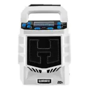 HART Portable Radio w/Bluetooth-USB White & Black w/Blue (Tool Only) NO BOX/NEW