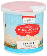 Miss Jones Baking Co Organic Vanilla Frosting 320 Gr