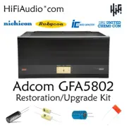 Adcom GFA-5802 amplifier amp restoration recap service kit fix repair capacitor