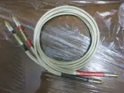 RCA twin wire signal cable 1.25m *2 (Western Electric cloth shield wire)