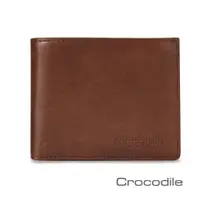 在飛比找PChome24h購物優惠-Crocodile Natural 短夾5805