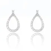 GODDESS FREYA EARRINGS SILVER