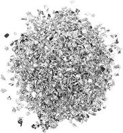 1 Gem Fragments Debris Nail Decor Gems Decoration Spray Glitter DIY Glitter Art Supplies Geode Art Glitter Shine Glitter Chips Glitter Fragments Metallic Glass Silver HOODANCOS