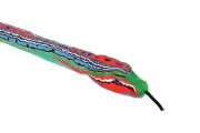 NEW PLUSH SOFT TOY 23526 Wild Republic Cuddlekins Green Blue Red Snake 137cm