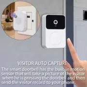 Wireless Security WiFi Smart Doorbell Intercom Video Camera Bell Chime Door Ring