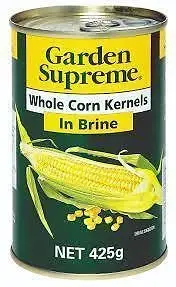 Whole Corn Kernels In Brine 425G