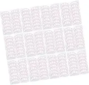 Minkissy Professional Eyelash Extension Kit 50 Sheets Lash Grafting Pads Essential for Lash Mapping and Grafting