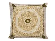 Mandala Embroidered Cushion Multi Colour 45X45CM