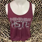 NEW HK Army Born HSTL Girls Tank Top - Cranberry - Medium