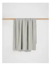 [Fine Day] Waffle Blanket in Pale Grey