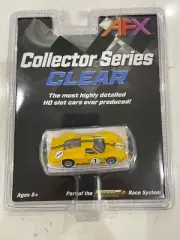 AFX Collector Series Clear Gt-40 Yellow #1..............Brand New