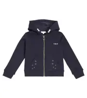 [Chloe Kids] Chloé Kids Cotton jersey sweatshirt Y 12 blue