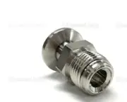 USA KF to MALE VCR Flange, 3/8″ MALE VCR, KF (QF) 16, Vacuum Adapter 304 SS