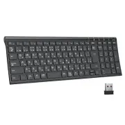 iClever Keyboard Wireless Keyboard 2.4GHz Receiver Included Numeric Keyp