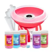 The Candery Cotton Candy Machine and Floss Bundle- Bright, Colorful Style- Su...