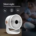 1 Set Usb Fan Rechargeable Cool Desktop Mini Usb Cooling Fan Stable Bottom