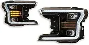 Car Lights Compatible For Ford F150 Headlight 2018-2020 LED Projetor Head Lamp Daytime Running Light Automotive Accessories