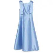 [Fely Campo] Fely Campo Belted Midi Dress 44 IT BLUE