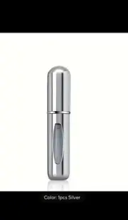 Mini atomizador rellenable para perfume de viaje,botella vacía para perfume 5ml
