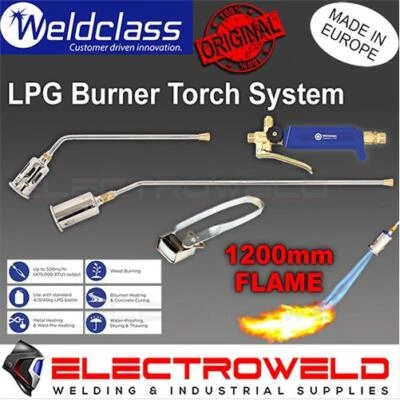 Weldclass Platinum LT40 LPG Burner Kit *2 x Blow Torch* Welding Heat WC-02990