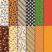 120 Sheets Halloween Tissue Paper Ghost Bat Spider Web Halloween Pattern Paper,