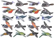 KOMBIUDA 25pcs Gliders Planes Plane for Lightweight Indoor Outdoor Flying Plaything Birthday Present for Enhance Creativity Imagination