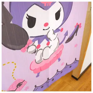 【震撼精品百貨】酷洛米_Kuromi~Sanrio 日本SANRIO三麗鷗 KUROMI 門簾(72X150CM) 日本製*94401