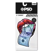 NEW PSD The Big Sniff - BIG MOUTH BENJI - 3 Pack Strawberry Scent Air Fresheners