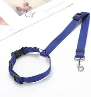 Pet Rope Pet Dog Car Safety Belt Adjustable Lead Leash Harness for Small Dogs Kitten Supplies Pet Accessories Puppy Seat Lead Leash Pet Traction Rope (Size : Blue)