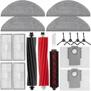 S8 Pro Ultra Robot Vacuum Accessories - Brush, HEPA Filter, Mop, Dust Bag