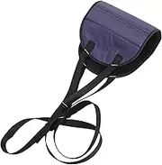 Gadpiparty Adjustable Airplane Foot Hammock Portable Travel Footrest with Memory for Comfortable Leg Support for Long Flights and Office Use Compact Dark Blue Design
