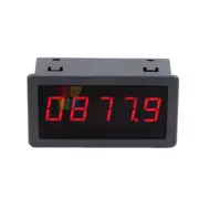 5166FR Frequency Meter 5-Digit Red Tachometer Switch Speed Counter DC 5/12/24V