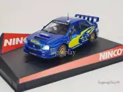 Slot car scalextric ninco 50308 Subaru " WRC " #5 Rally Sweden 2005