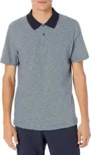 Theory Men's Bron D.Cosmos D Stripped Baltic/Heron
