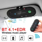 Sun Visor Wireless Bluetooth 4.1 Hands Free Car Kit Speakerphone Speaker Phone