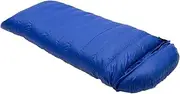 Hiking Sleeping Bag Camping Sleeping Bag,Can Be Used in 4 Seasons Soft and Skin-Friendly, Warm and Waterproof Machine Washable,Suitable for Men and Women (Color : Blue, Size : 2600g)