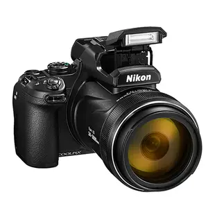 Nikon COOLPIX P1000 125倍光學變焦4K望遠類單眼*(中文平輸)~送128G副電座充單眼包等