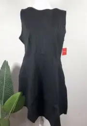 Spanx The Perfect Fit Flare Dress Classic Black Size Large