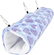 Hanging Hamster Tunnel Hammock for Sugar Gliders Ferrets Cozy Nest for Pets Soft Material Breathable Wear Resistant Design for Pet Shops Home Use